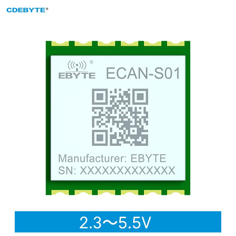 CDEBYTE ECAN-S01 ModBus RTU   Serial TTL to CAN2.0     Wide Baud Rate Range
